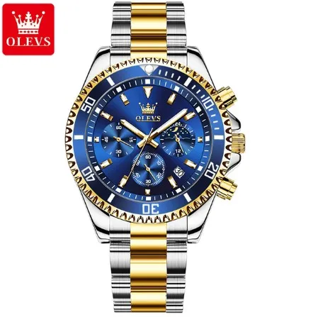 OLEVS-2870-Gold-Blue OLEVS-2870-Gold-Blue