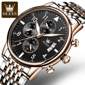 Olevs 2869 Chronograph Watch For Men
