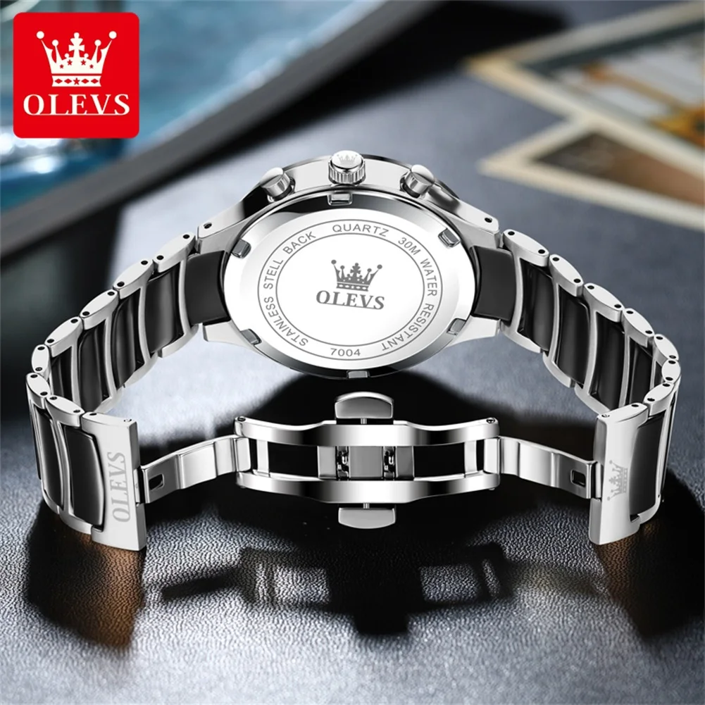 Olevs 7004 Watch For Men 13 Olevs 7004 Watch For Men