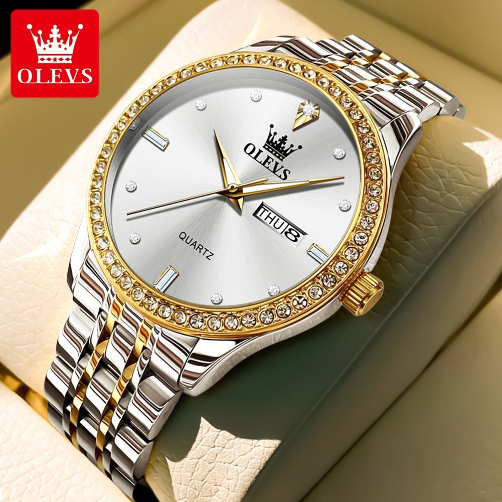 3625G_White & Silver & Golden