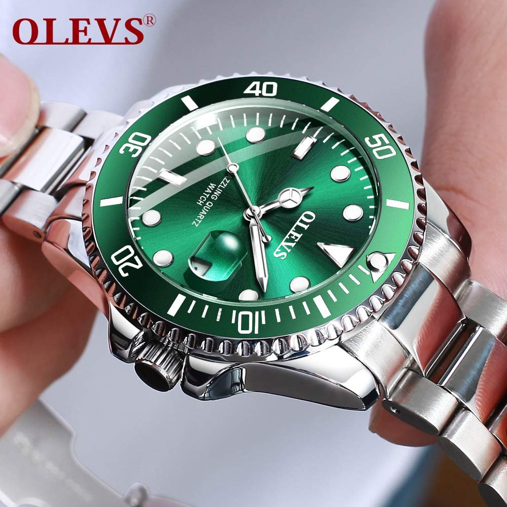 5885_Green & Silver