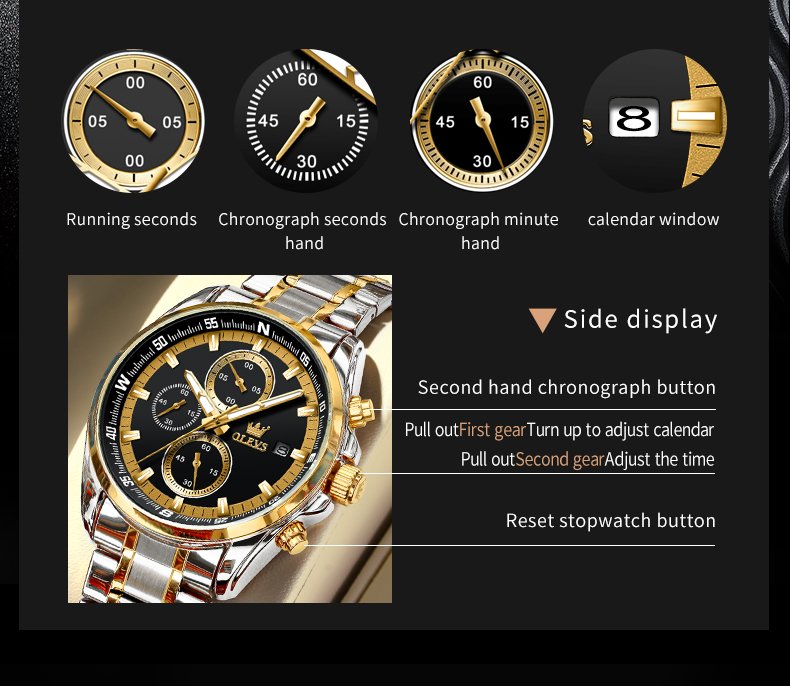 TY713_Black & Silver & Golden