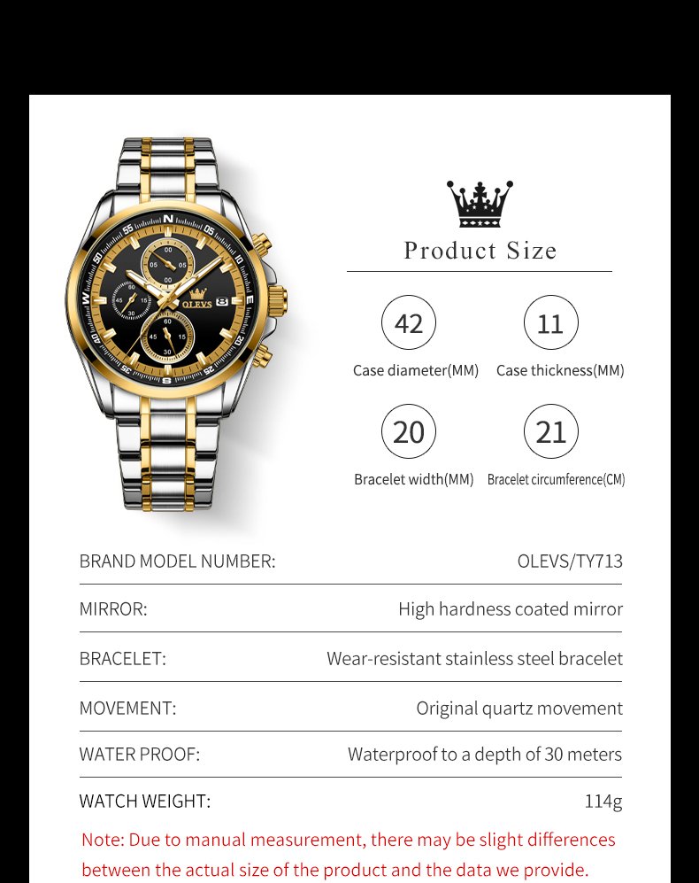 TY713_Black & Silver & Golden